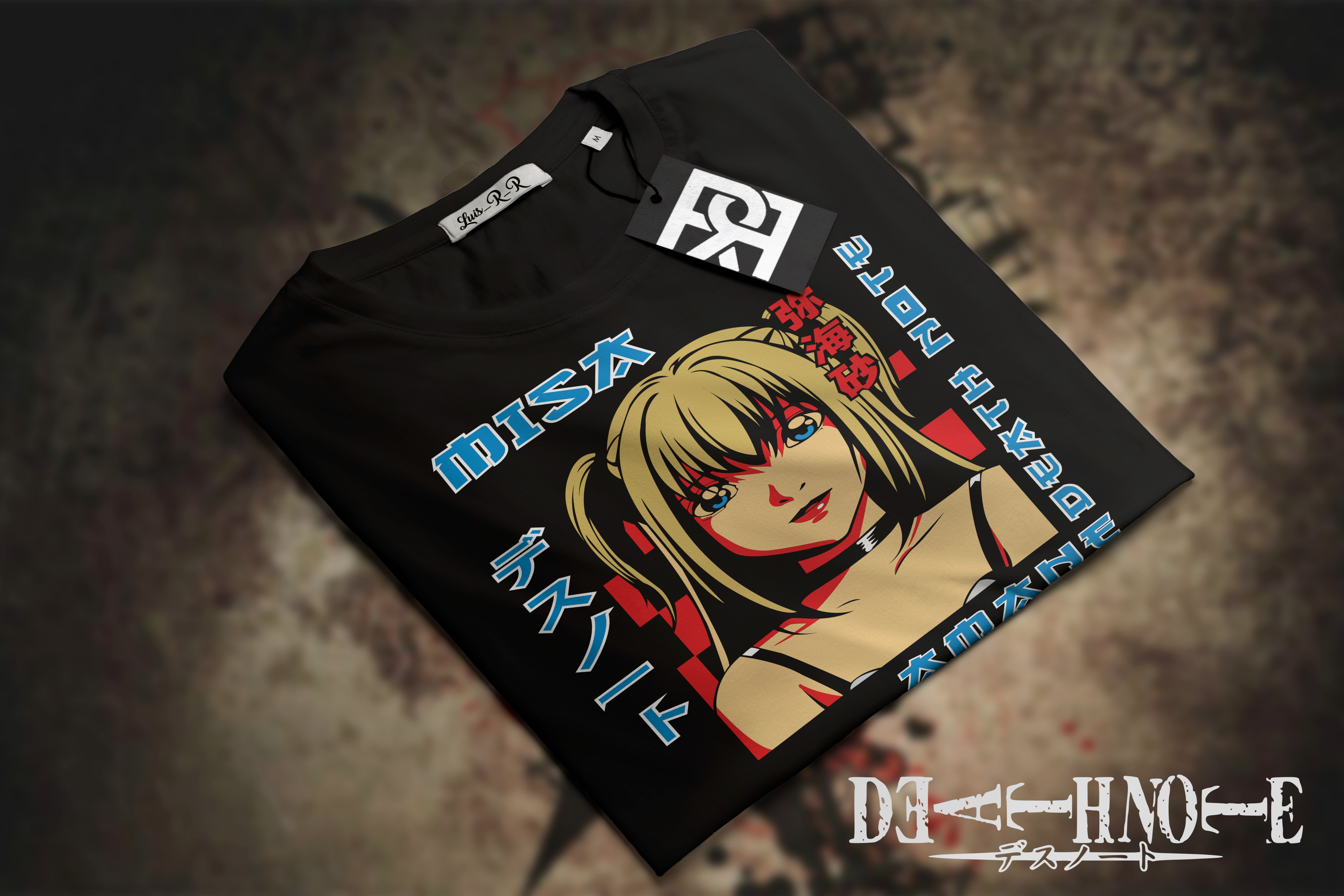 Misa Amane Gothic Anime Graphic T-Shirt