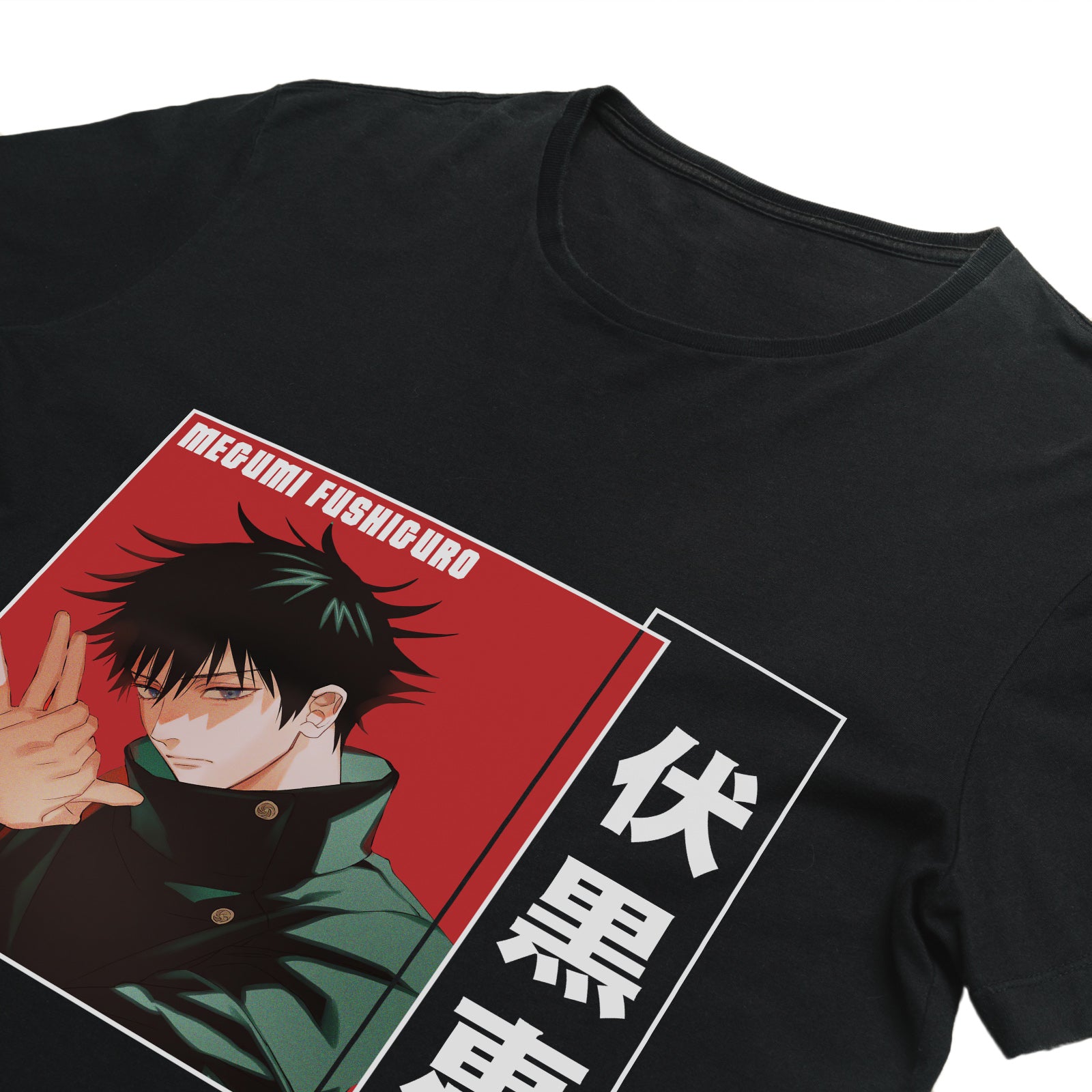 Megumi Fushiguro Shadow Sorcerer Graphic T-Shirt