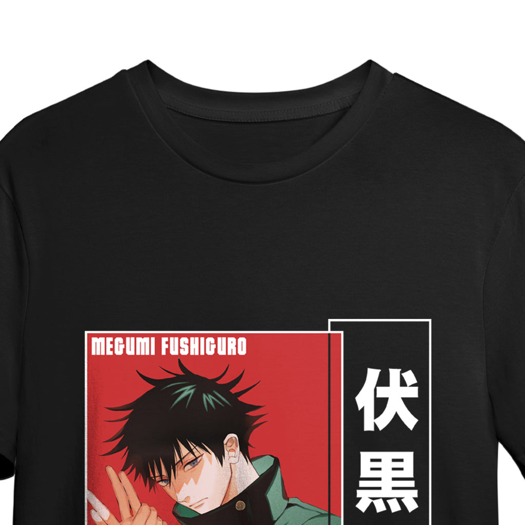 Megumi Fushiguro Shadow Sorcerer Graphic T-Shirt
