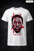 Redline Basketball Portrait Graphic T-Shirt