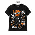 COOLX Game On Basketball Kids T-Shirt in black, front