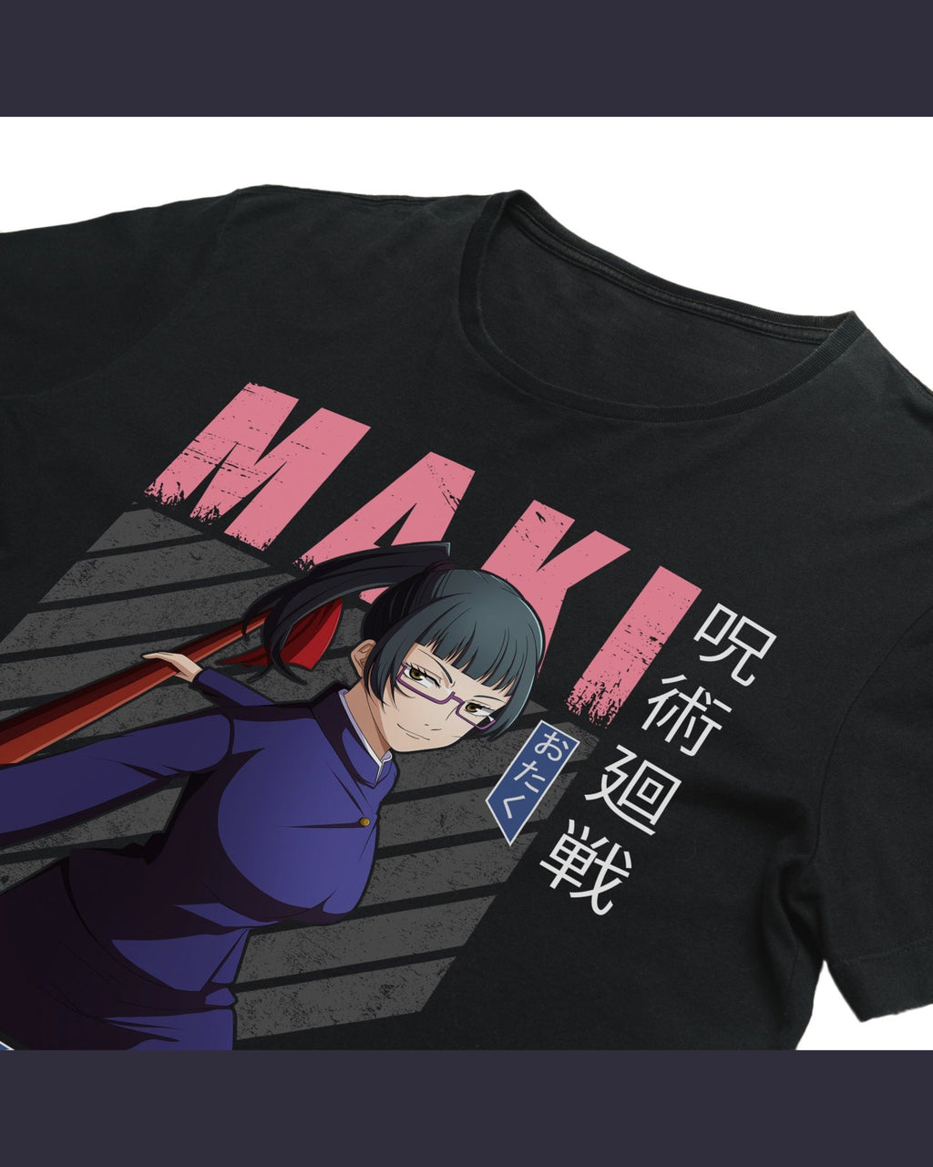 Maki Zenin Anime Warrior Graphic T-Shirt