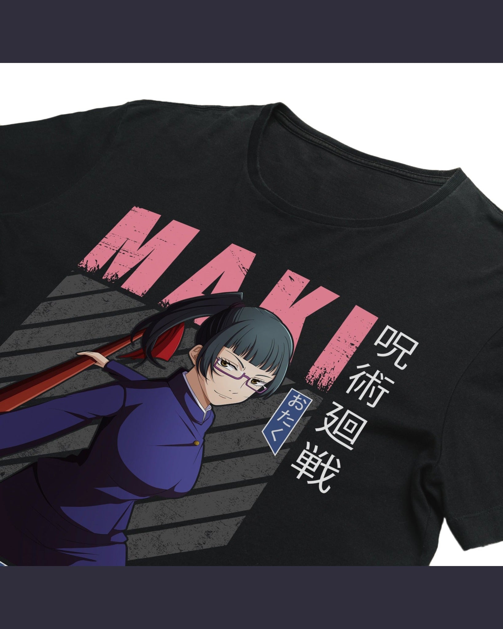 Maki Zenin Anime Warrior Graphic T-Shirt
