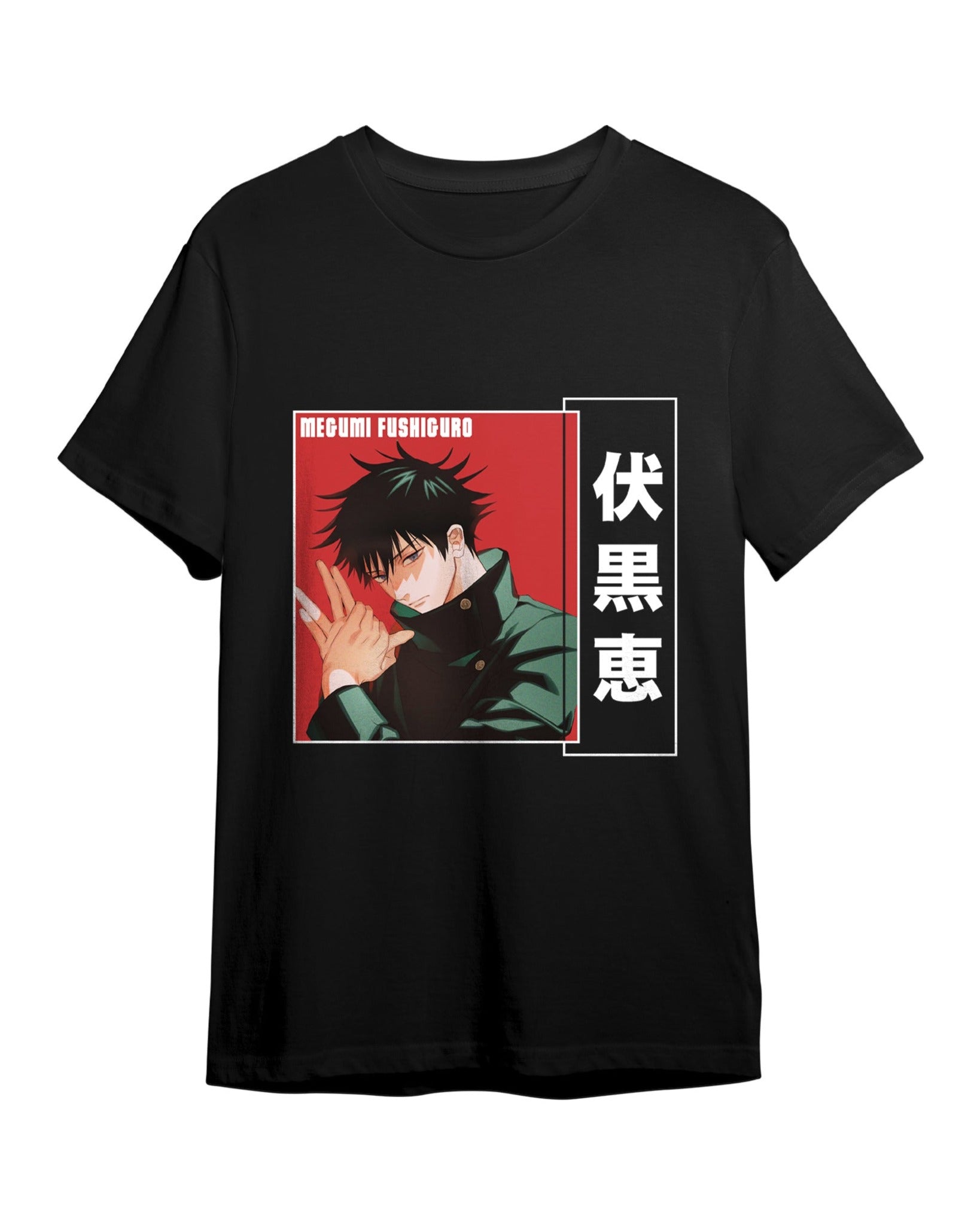 Megumi Fushiguro Shadow Sorcerer Graphic T-Shirt