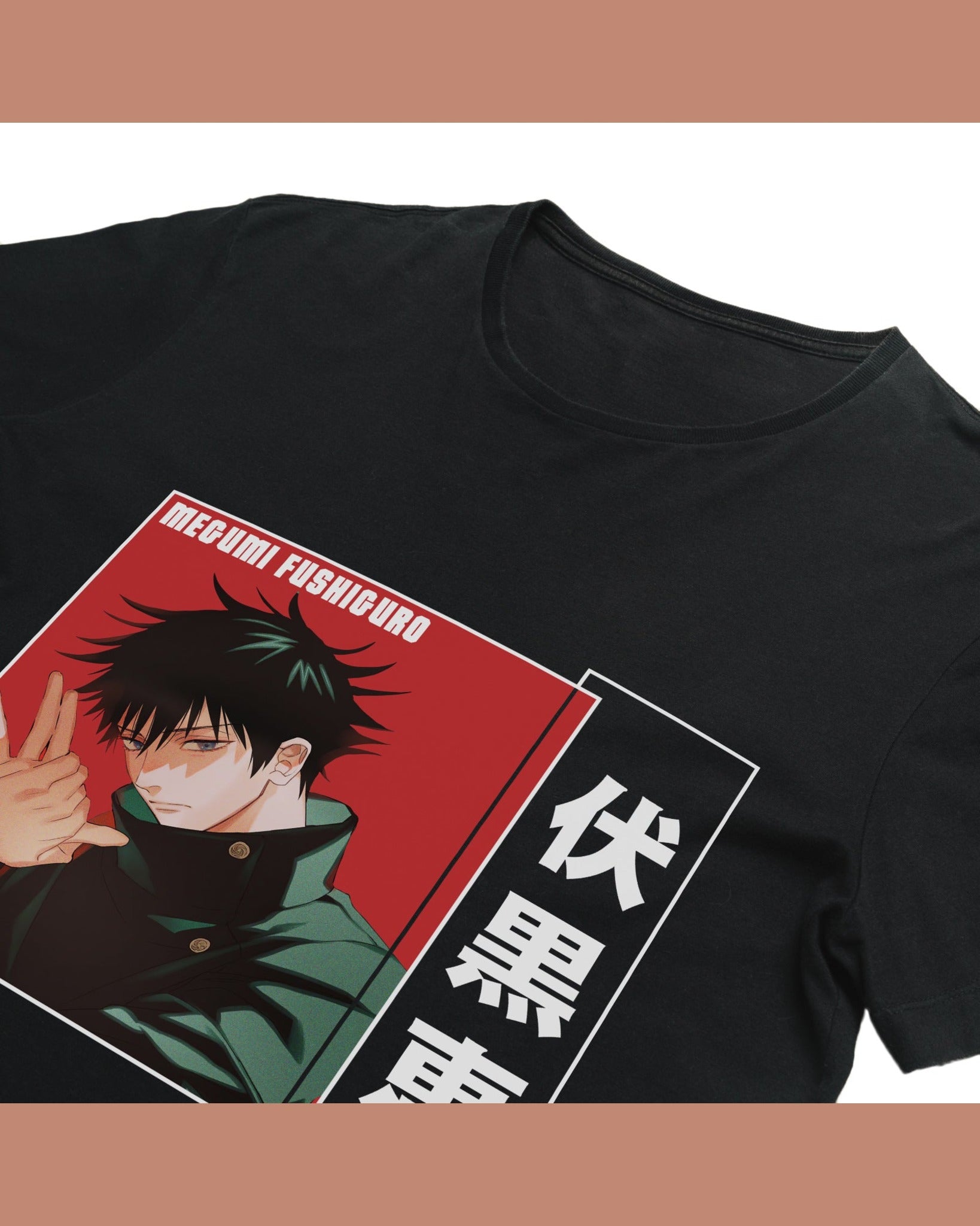 Megumi Fushiguro Shadow Sorcerer Graphic T-Shirt