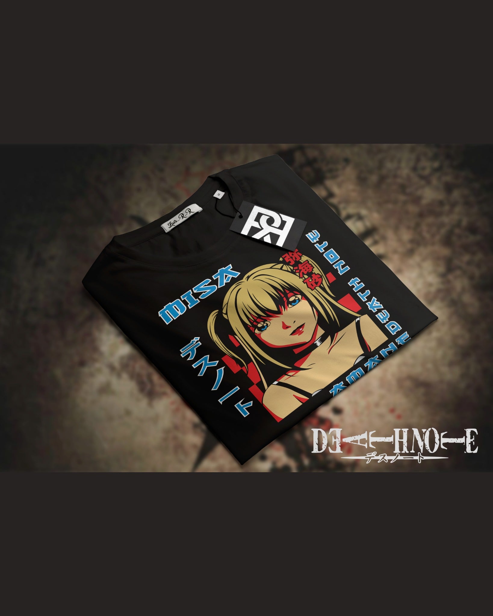 Misa Amane Gothic Anime Graphic T-Shirt